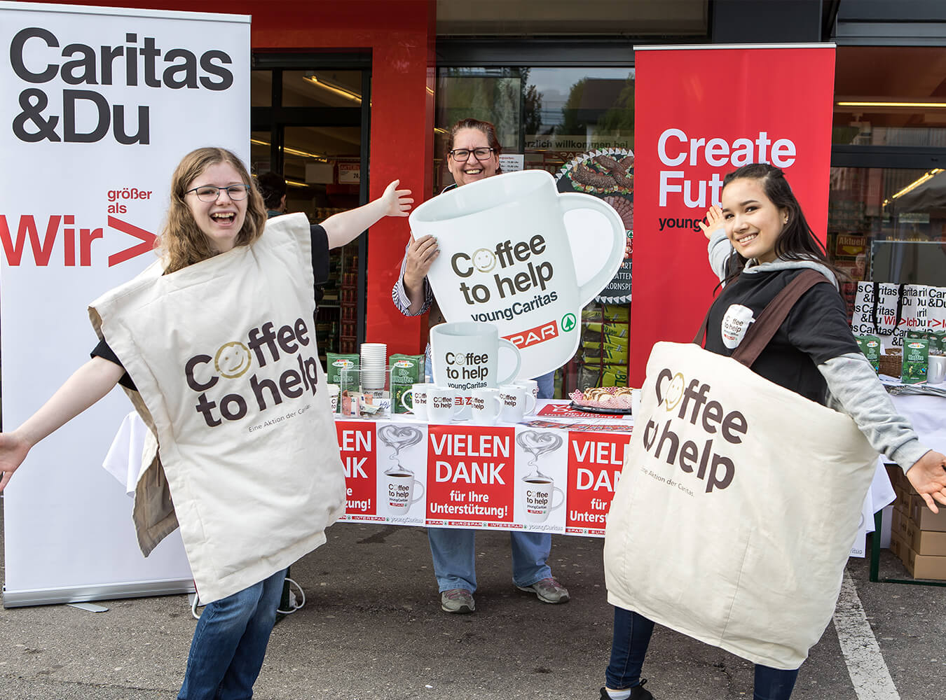 Coffee to help in Kärnten gemeinsam mit SPAR